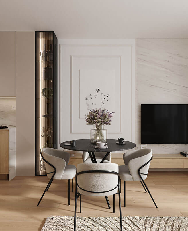 Embracing minimalism in space design